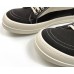 Rick Owens Strobe Vintage Low Black Canvas