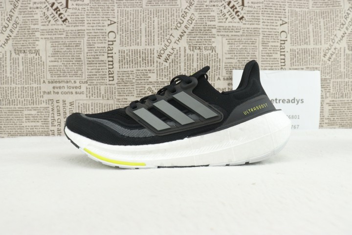 adidas Ultra Boost Light Core Black Volt