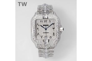 cartier diamond watch