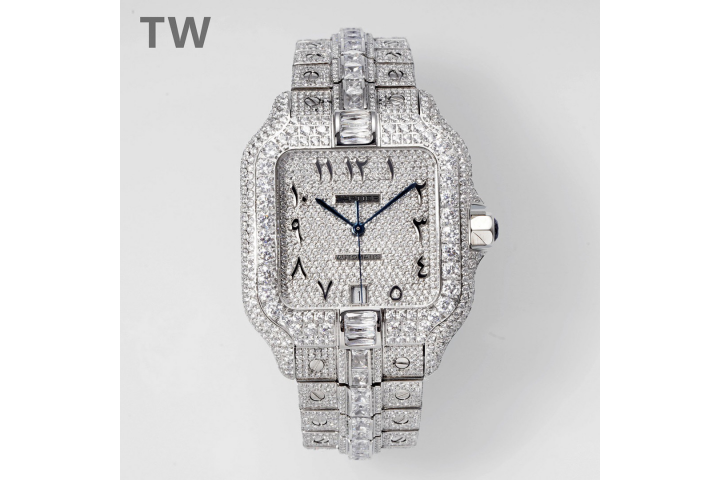 cartier diamond watch