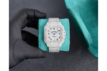 cartier watch full diamond